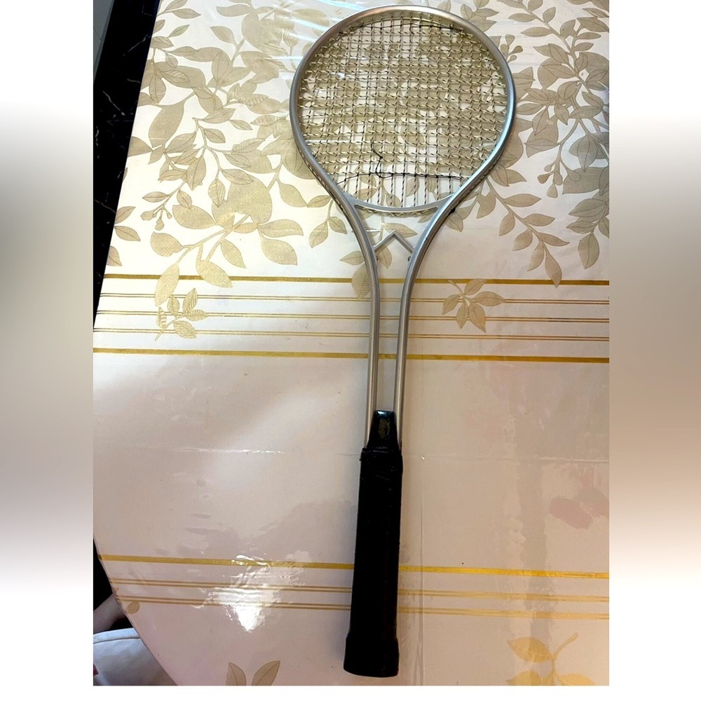 Raquette De Tennis Vintage Slazenger Panther – Graphite Et Bois – Rare
